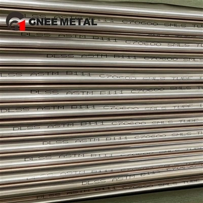 ASTM B111 C70600 Copper Nikèl 90/10 Tib san pwoblèm