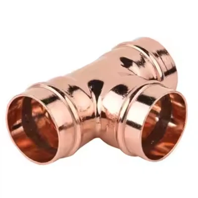 Copper plonbri tiyo Fittings